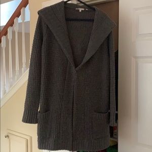 Vince women’s sweater hood wrap coat medium